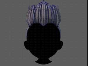 3d hair style for boy v70 3D-Modell