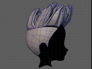 3d hair style for boy v70 3D-Modell