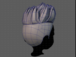3d hair style for boy v70 3D-Modell