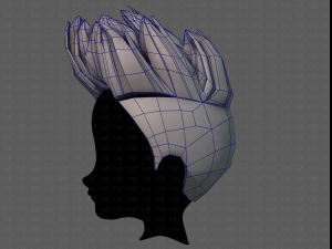3d hair style for boy v70 3D-Modell