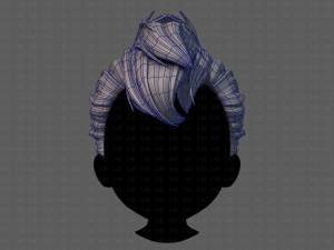 3d hair style for boy v71 Modelo 3D