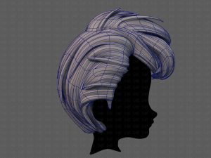 3d hair style for boy v71 Modelo 3D
