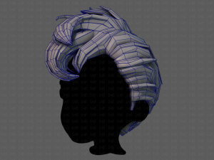 3d hair style for boy v71 Modelo 3D