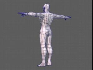 base mesh man character v21 3D Model