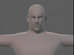base mesh man character v21 Model 3D
