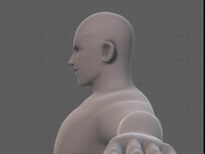 base mesh man character v21 Model 3D