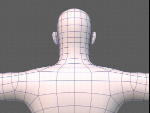 base mesh man character v21 3D Model