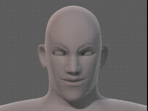 base mesh man character v21 3D Model