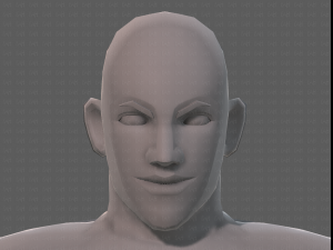 base mesh man character v21 Model 3D