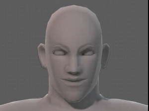 base mesh man character v21 3D Model