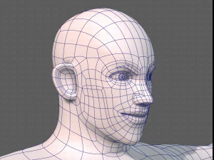 base mesh man character v21 3D Model