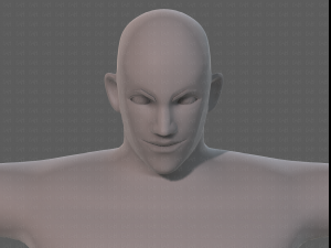base mesh man character v21 Model 3D