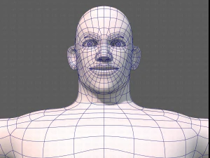 base mesh man character v21 3D Model