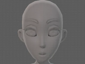 base mesh woman 23 3D Model