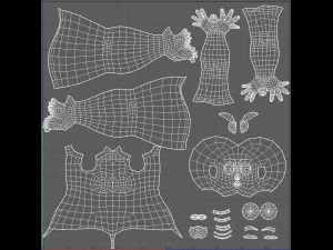 base mesh woman 23 3D Model