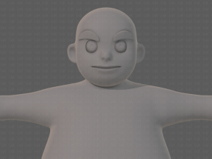 base mesh boy character v12 3D Model