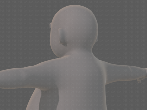 base mesh boy character v12 3D Model