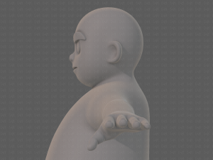 base mesh boy character v12 3D Model
