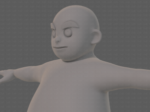 base mesh boy character v12 3D Model