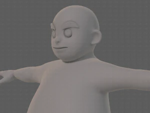 base mesh boy character v12 3D Model