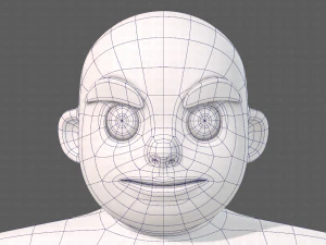 base mesh boy character v12 3D Model