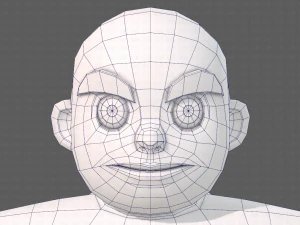 base mesh boy character v12 3D Model