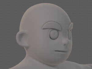 base mesh boy character v12 3D Model