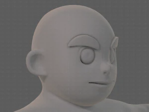base mesh boy character v12 3D Model