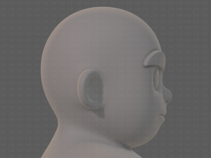 base mesh boy character v12 3D Model