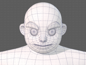 base mesh boy character v12 3D Model