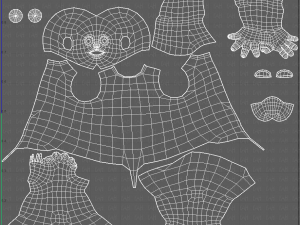 base mesh boy character v12 3D Model