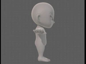 cartoon child v04 3D Model