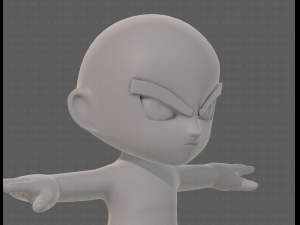cartoon child v04 Modèle 3D