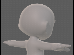 cartoon child v04 Modèle 3D