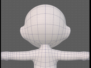 cartoon child v04 Modèle 3D