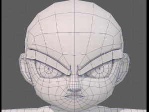 cartoon child v04 3D Model