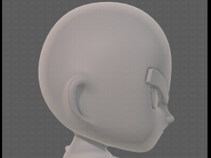 cartoon child v04 Modèle 3D