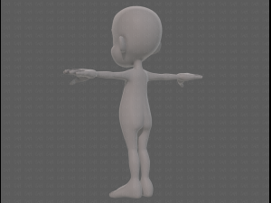 base mesh boy character v13 3D Model