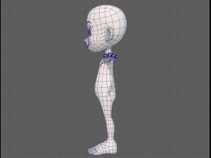 base mesh boy character v13 3D Model