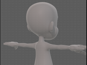 base mesh boy character v13 3D Model