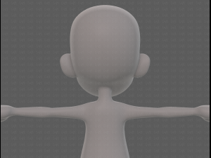 base mesh boy character v13 3D Model