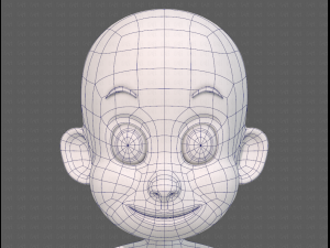 base mesh boy character v13 3D Model