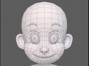 base mesh boy character v13 3D Model