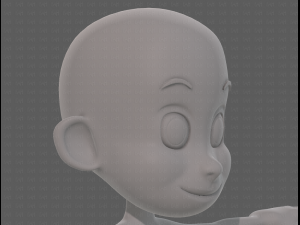 base mesh boy character v13 3D Model