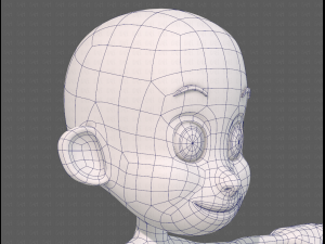 base mesh boy character v13 3D Model