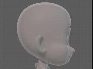 base mesh boy character v13 3D Model