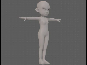 base maglia donna 24 Modello 3D