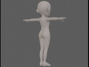 base maglia donna 24 Modello 3D