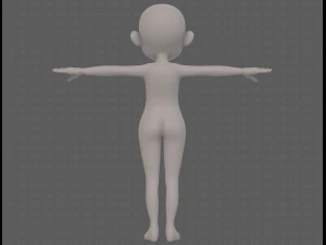 base maglia donna 24 Modello 3D