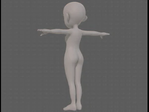 base maglia donna 24 Modello 3D